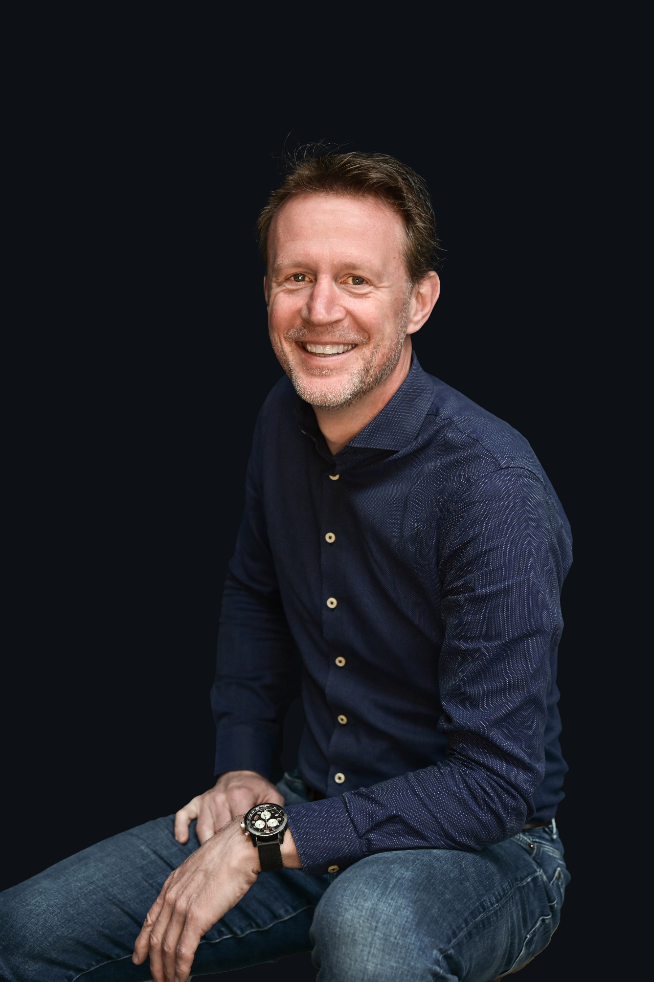 Bart Manders, oprichter van Zeg het met Duiten