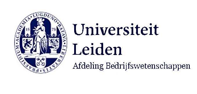 Universiteit Leiden Bedrijfswetenschappen logo